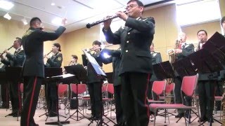 Sousa quotAncient and Honorable Artillery Companyquot  Japanese Army Band [upl. by Nations615]