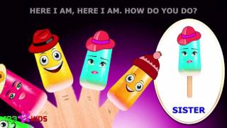 The Finger Family Ice Cream  Finger Family Nursery Rhymes  Nursery Rhyme Song for Children [upl. by Adnir]