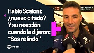 HABLÓ SCALONI ¿suma otro convocado  Le gritaron quotSOS RE LINDOquot  Selección Argentina [upl. by Jemima]