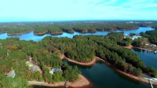 Lake Wedowee Alabama quick view [upl. by Ahsinam]