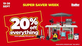 BIGMAT SUPER SAVER WEEK [upl. by Rolland]