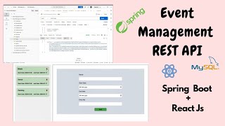 Spring boot mapping  Event Management REST API  part 5 [upl. by Osnofla]