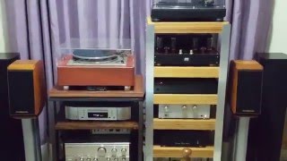 Tannoy Precision 62  Exposure 2010s2 Power Amplifier  PASNG Tube Preamp  Marantz CDP [upl. by Anilegna]