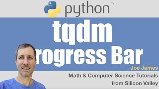 Python Progress Bar with tqdm [upl. by Ykcin]