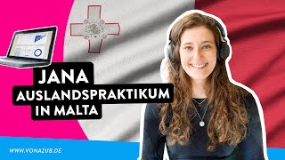 Auslandspraktikum nach der Ausbildung  Jana geht nach Malta [upl. by Brad]