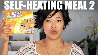 SelfHeating Meal  Heater Meal Taste Test  Chicken Noodle amp Gravy [upl. by Coates]