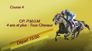 COURSE 4  PRIX PMUM17 MARS 2017 [upl. by Ardnaet]