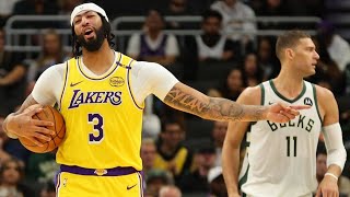 Los Angeles Lakers vs Milwaukee Bucks  Full Game Highlights  October 10 2024 NBA Preseason [upl. by Ydak]