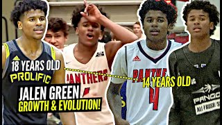 Jalen Greens AMAZING Evolution Through The Years From PAPER THIN 14 YO To Potential 1 Pick [upl. by Adnuhser]