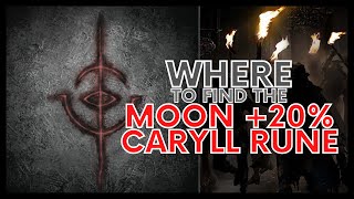 BLOODBORNE WHERE TO FIND THE TIER 2 MOON CARYLL RUNE [upl. by Sailesh]