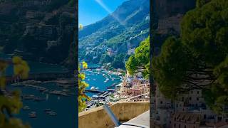 Amalfi is a very beautiful panorama amalfiwalkingtour amalfi [upl. by Amero]