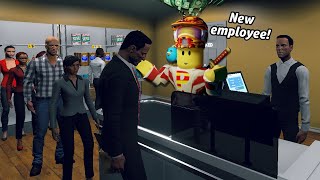 I got a new Employee in Supermarket Simulator Part 2 [upl. by Dao679]