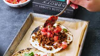 Abbots Butcher  PlantBased Ground quotBeefquot Tacos [upl. by Sadnac20]