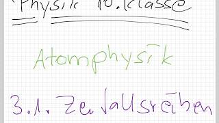 Physik 10Klasse Atomphysik  31 Zerfallsreihen [upl. by Ahseiat]