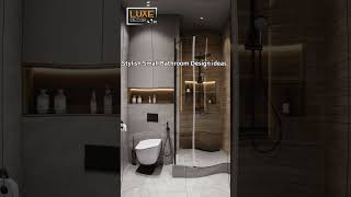 Stylish Small Bathroom Design ideas 2024 Modern Small Bathroom ideas interiordesign homedecor [upl. by Sacttler]