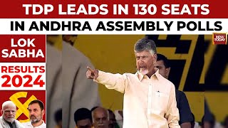 Result Day Updates TPS Leading On 130 Seats In Andhra Assembly Polls  India Today News [upl. by Hortensa739]