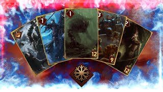 GWENT  RANK 1 TO PRO  FROSTED RELICTS VS OVERWHELMING HUNGER [upl. by Leorsiy220]