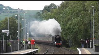 34046 Braunton at Mytholmroyd at 649pm Monday 3rd June 2024 [upl. by Leonelle796]