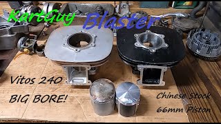 Vitos 240 BIG BORE VS Stock Chinese Jug amp Piston differences [upl. by Anilec492]