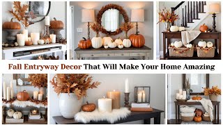 Fall Entryway Decor ideas That Will Make Your Home Amazing [upl. by Bille939]