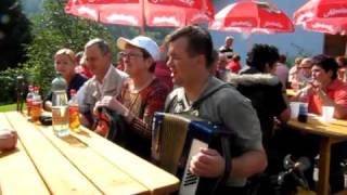 Zupan Oberkrainer Fanwanderung APeggau 130909  Clip19 [upl. by Hutchings875]