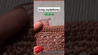 🧶ścieg szydełkowy na sweterki🧶 [upl. by Breh835]