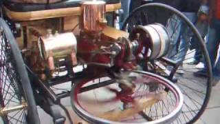 The first car ever running live The Benz Motorwagen 1885 [upl. by Harte]