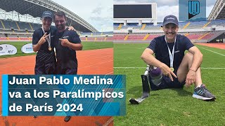 Juan Pablo Medina viajará a los Juegos Paralímpicos de París 2024 [upl. by Rehnberg]