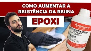 Como aumentar a resistência da Resina Epoxi para River Table [upl. by Wesla]