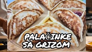 ITALIJANSKI SPECIJALITET  PALACINKE SA GRIZOM [upl. by Eedeed885]