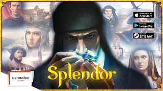 Splendor Digital Game  English Trailer [upl. by Oirevas112]