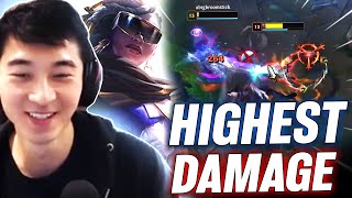 CASUALLY DEALING THE HIGHEST DAMAGE EVERY GAME AS SENNA SUPPORT😎  Biofrost [upl. by Ainez]