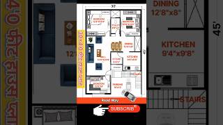 30x40 house plan with car parking 30x40houseplan [upl. by Seluj]