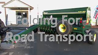 Esch 5512 NoTill Drill 12ft Narrow Transport [upl. by Enattirb176]