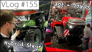 FarmVLOG155 778PS  Der größte Trecker der Welt  Agritechnica ´23 Case IH amp Steyr [upl. by Alleinnad11]