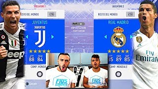 FIUS vs MIRKO su FIFA 19 SFIDA A SOLDI TRA FRATELLI costosa [upl. by Allebara]