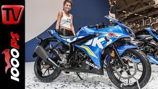 Suzuki GSXR 125 2017  Kleine Gixxer mit ABS [upl. by Borek]