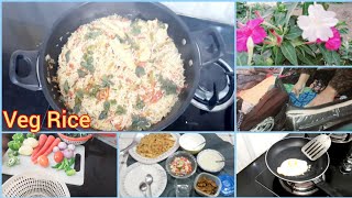 Monday VlogIS Tra Kisi Zaroortat Mand Ke Madad Ho Jaye GeVegetables Rice RecipeSardu ka Kapra [upl. by Nrobyalc]