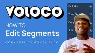 How to Edit Segments in Voloco  VOLOCO Copy Split Move Undo  Voloco Best Editing Settings [upl. by Liarret740]