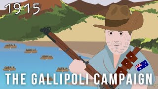 The Gallipoli Campaign 1915 [upl. by Odnam]