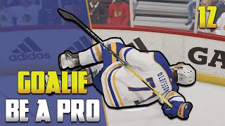 NHL 22 Goalie Be a Pro 12  quotCareer Ending Injuryquot [upl. by Rashida]