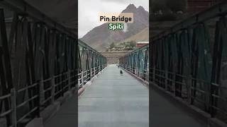 Pin Valley Bridge spiti travel shortsfeed mountainnature [upl. by Ailama140]