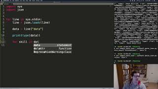 Python  Parsing JSON data from stdin [upl. by Llywellyn642]