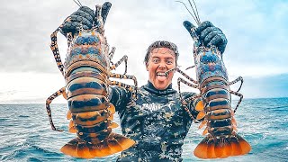 EP 21  Huge CRAYFISH Barehanded Popcorn Cray Salad  Catch n Fry [upl. by Osnola]