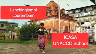 Lanchinglembi Lourembam ICASA UNACCO School 2nd Round Online Leiteng Thanghai Competition [upl. by Icnarf]