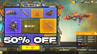 50 OFF 2500 CP FULL DRAW THE CHARIOT WITH LEGENDARY DRH CODM S10 2024 COD MOBILE [upl. by Bazar]