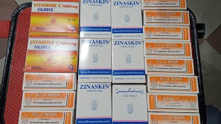 vitamine c 1000 ZINASKIN موجودين في صيدليات [upl. by Knowles]