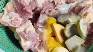 Mangsho recipe Kumro begun bhaja recipe Riyaz familyvlog [upl. by Eyatnod]