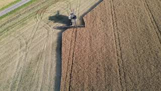 Fendt Ideal T10 Harvesting Canola Geringhoff Truflex 45 First one in Sweden [upl. by Smoht]