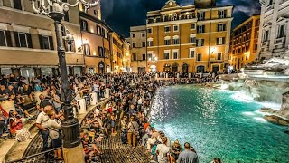 The Trevi Fountain Rome Italy 🇮🇹 [upl. by Adnol]